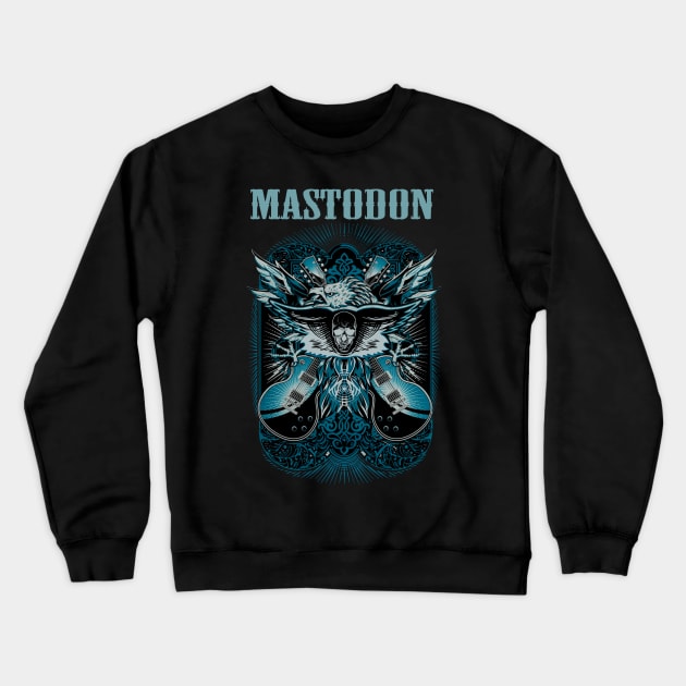 MASTODON BAND Crewneck Sweatshirt by batubara.studio